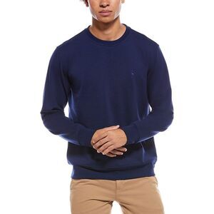 Tailorbyrd Mens  Fleece Crewneck Sweatshirt, Navy